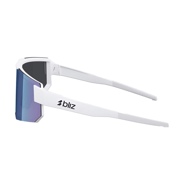 Bliz P005 Sunglasses - Matte White/Smoke/Blue Multi