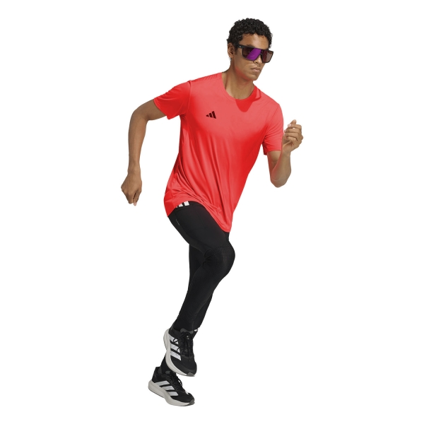 adidas ADIZERO Essentials Camiseta - Solar Turbo