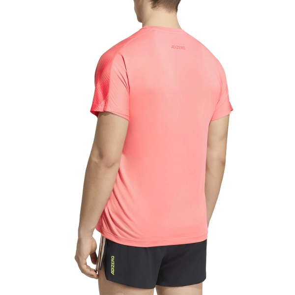 adidas ADIZERO Aspyre T-Shirt - Semi Turbo/Core Pink