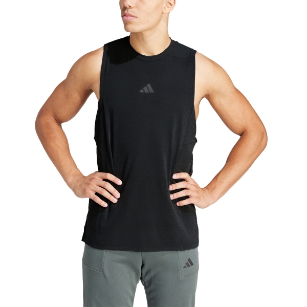 Men's Training Tank adidas D4T AEROREADY Tank  Black IK9726
