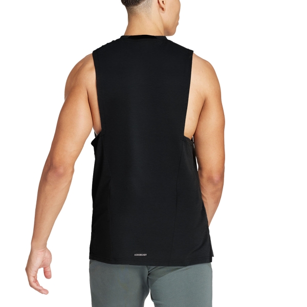 adidas D4T AEROREADY Tank - Black