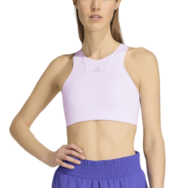 Women's Sports Bra adidas Tech Intensity Sports Bra  Frozen Purple KS5996