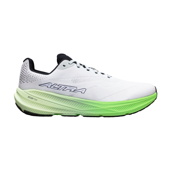 Men's Neutral Running Shoes Altra Experience Flow 3  White/Black/Green Gecko AL0A85SS85D