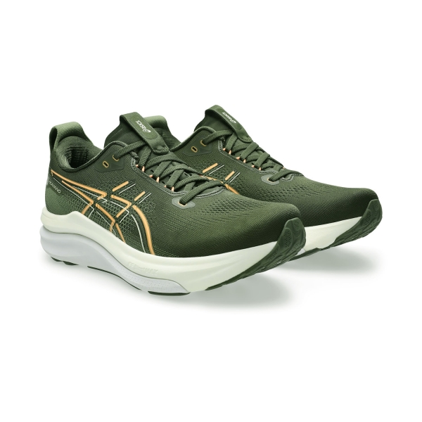 ASICS GEL Kayano 33 - Vintage Khaki/Bright Sunstone