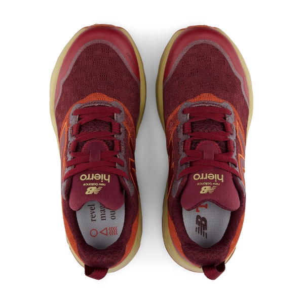 New Balance Fresh Foam X Hierro v9 - Mulled Wine/Neo Flame
