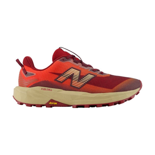 Men's Trail Running Shoes New Balance FuelCell Rebel Trail  Maple/Neo Flame MRBT9X5