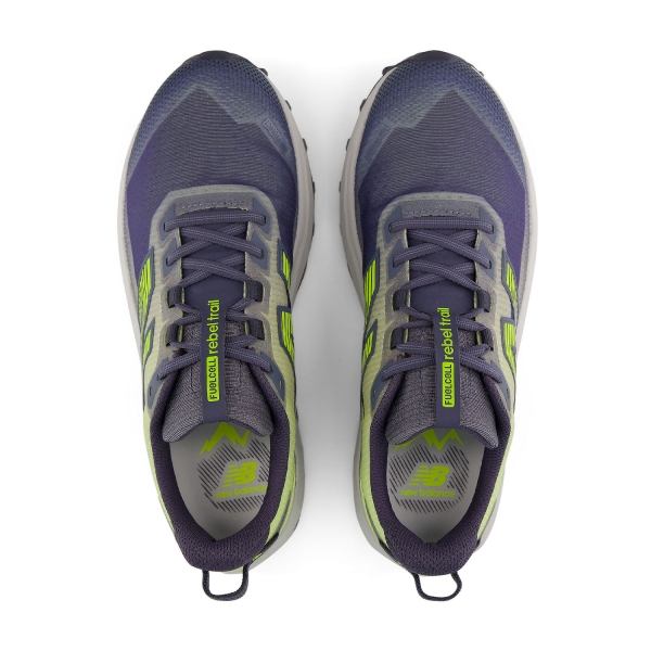 New Balance FuelCell Rebel Trail - Arctic Grey/Alkaline Green