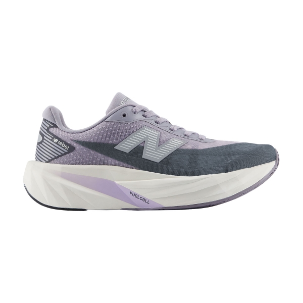 Women's Performance Running Shoes New Balance FuelCell Rebel v5  Digital Mist/Magnet WFCX906