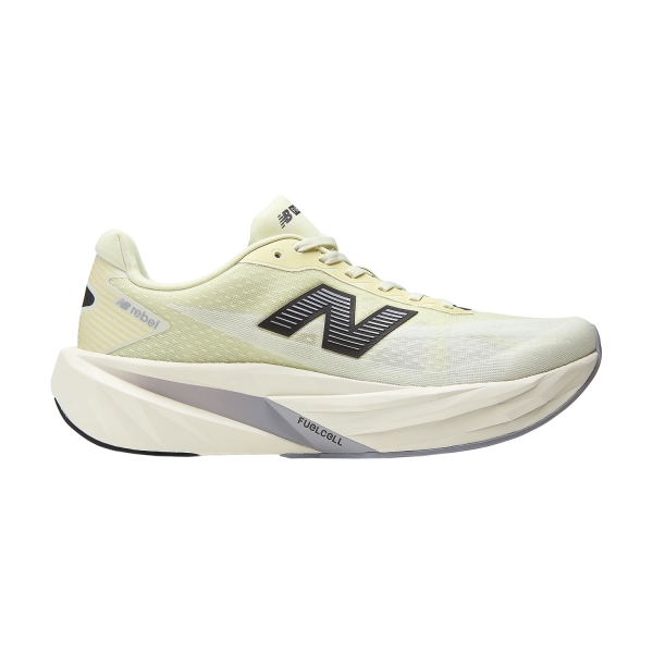 Men's Performance Running Shoes New Balance FuelCell Rebel v5  Pistachio Butter/Digital Mist MFCX8QY