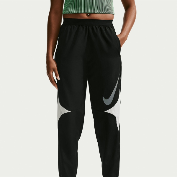 Nike Dri-FIT Swoosh Pantaloni - Black/White/Cool Grey