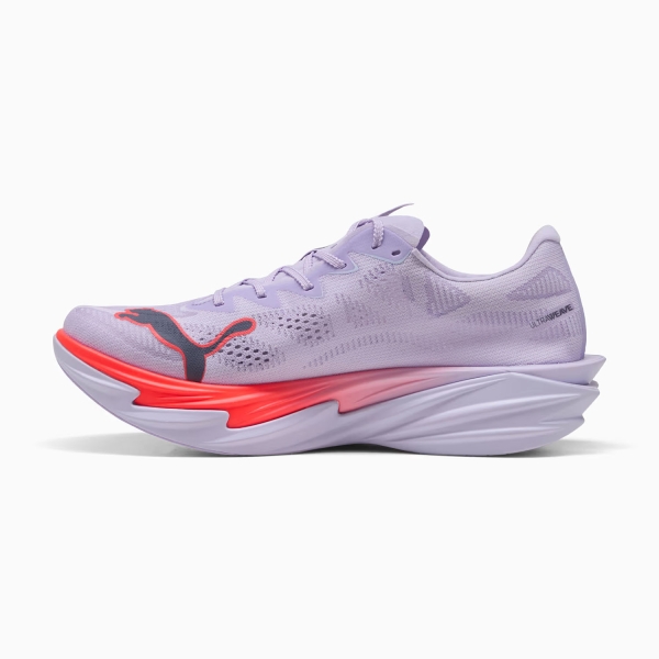 Puma Deviate NITRO Elite 4 - Light Lavender/Ultra Red/Inky Depths