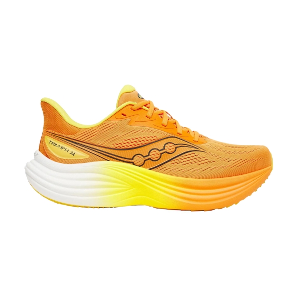 Men's Neutral Running Shoes Saucony Triumph 24  Fuego S1009971023