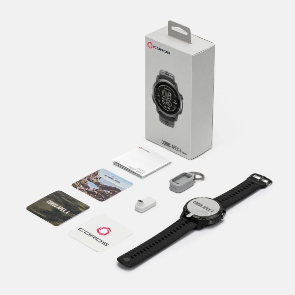 COROS APEX 4 46mm GPS Watch - Black