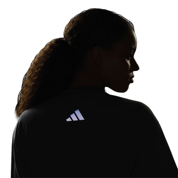 adidas ADIZERO Aspyre T-Shirt - Onix/Night Grey