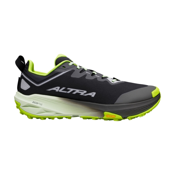 Men's Trail Running Shoes Altra Experience Wild 3+  Black/Silver/Acid Lime AL0A85V090B