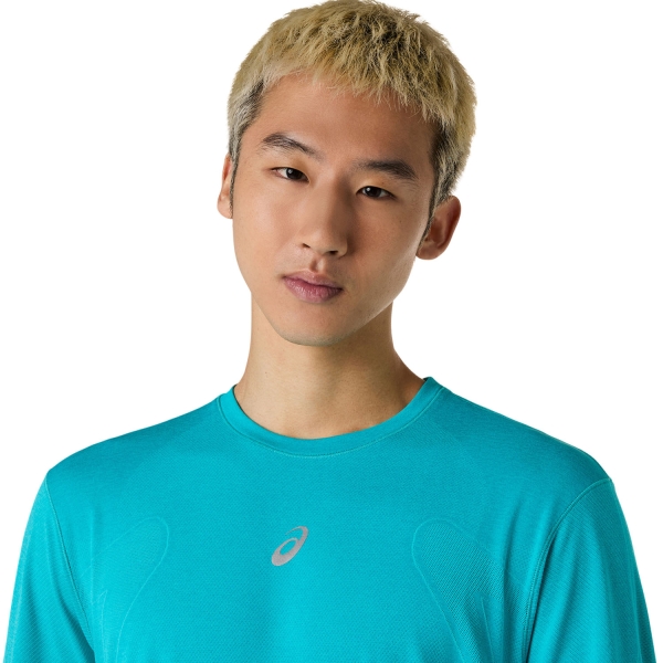 ASICS Road Seamless Maglia - Energy Aqua