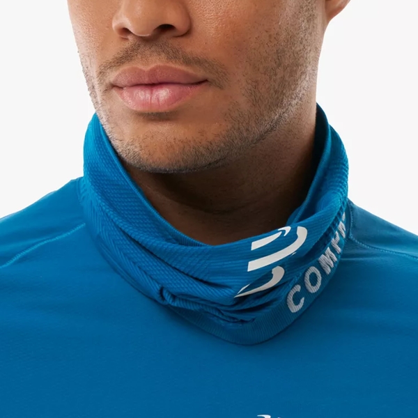 Compressport 3D Thermo Scaldacollo - Blue Saphire