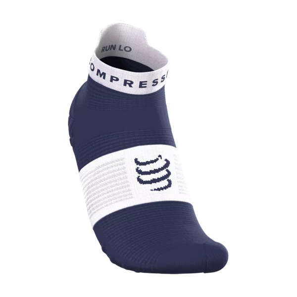 Socks Compressport Pro Racing V4.0 Logo Socks  Peacoat/White XU00047B5232