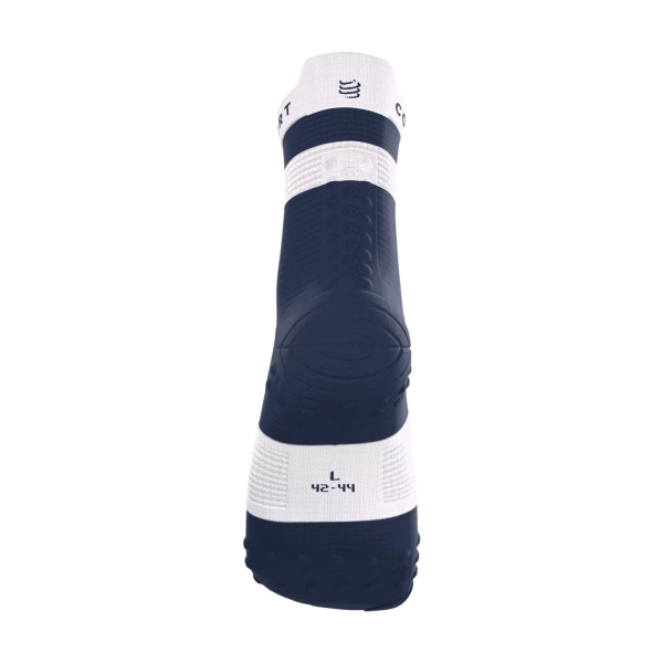 Compressport Pro Racing V4.0 Run High Calcetines - Peacoat/White
