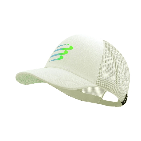 Hats & Visors Compressport Trucker Logo Cap  Star White/Blue/Green XHWU4190103