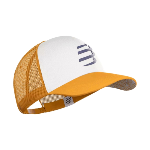 Compressport Trucker Logo Cap - Sunflower/Gray