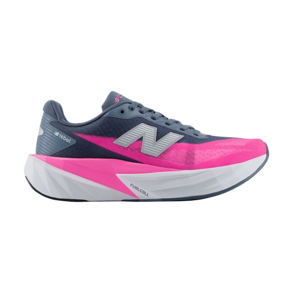  New Balance FuelCell Rebel v5  Shadow Blue/Pink Heat WFCX589