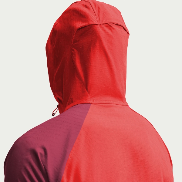 Nike Impossibly Jacket - Black/Light Crimson/Tough Red
