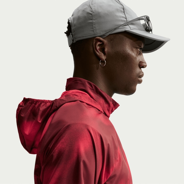 Nike Repel Miler UV AOP Jacket - Light Crimson/Tough Red/Reflective Silver