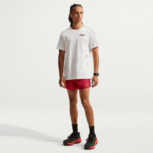Nike Stride Unstoppable 5in Shorts - Fusion Red