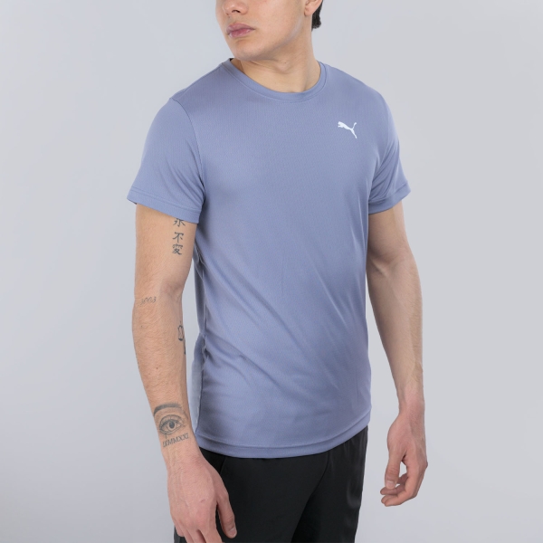 Men's Running T-Shirt Puma Greatness Graphic TShirt  Gray Sky 52913365