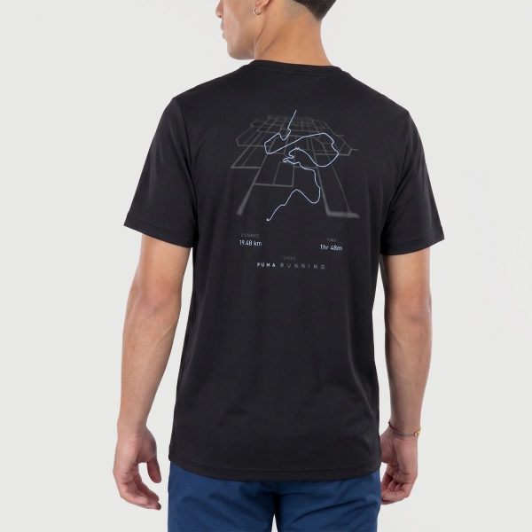 Puma Illustrative Graphic Camiseta - Black