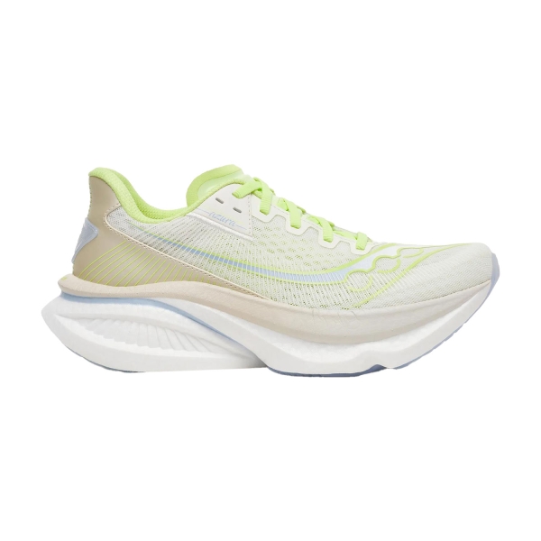 Women's Performance Running Shoes Saucony Endorphin Azura  Ivory/Tart S1013481008