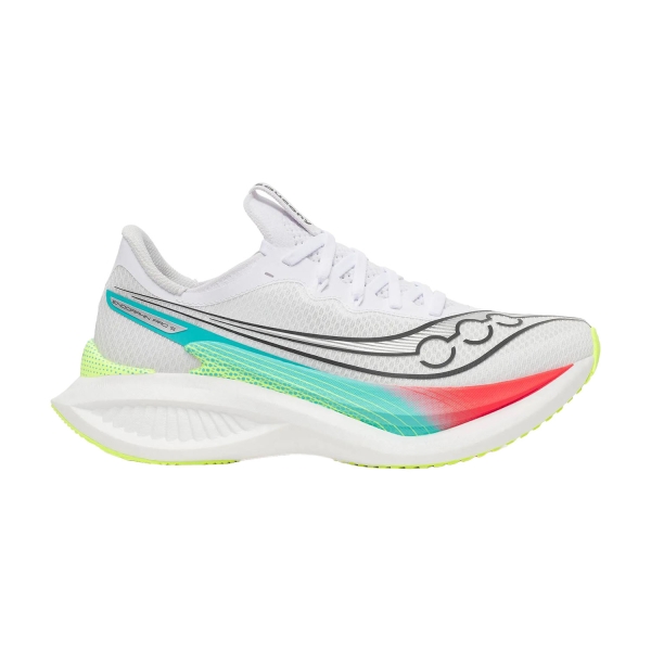 Women's Performance Running Shoes Saucony Endorphin Pro 5  White/Multi S1013081006