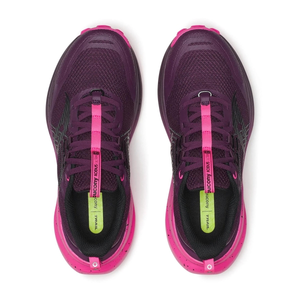 Saucony Xodus Ultra 4 - Eggplant/Shock