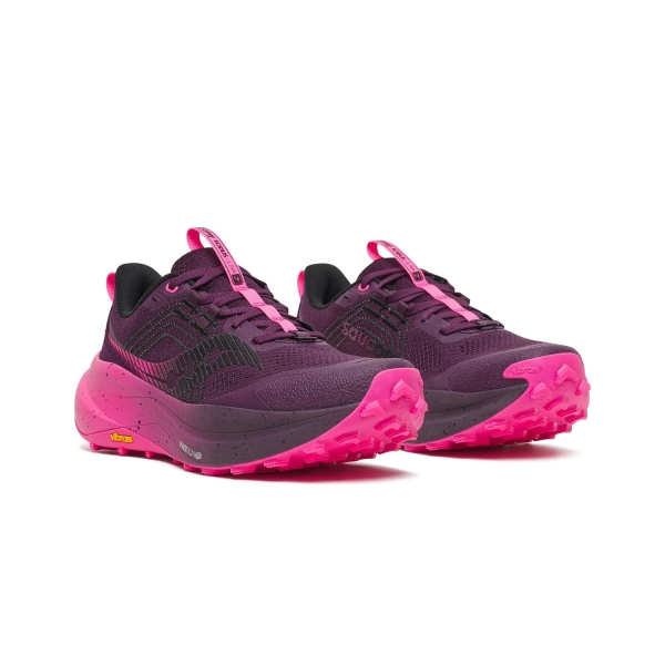 Saucony Xodus Ultra 4 - Eggplant/Shock
