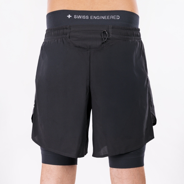 X-Bionic Effektor 2 in 1 6.5in Shorts - X Black