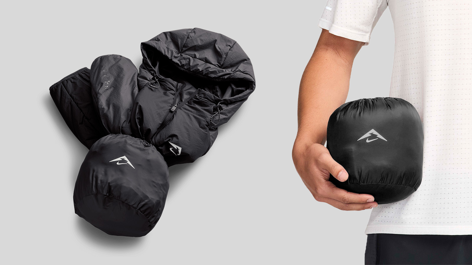 Packable jackets
